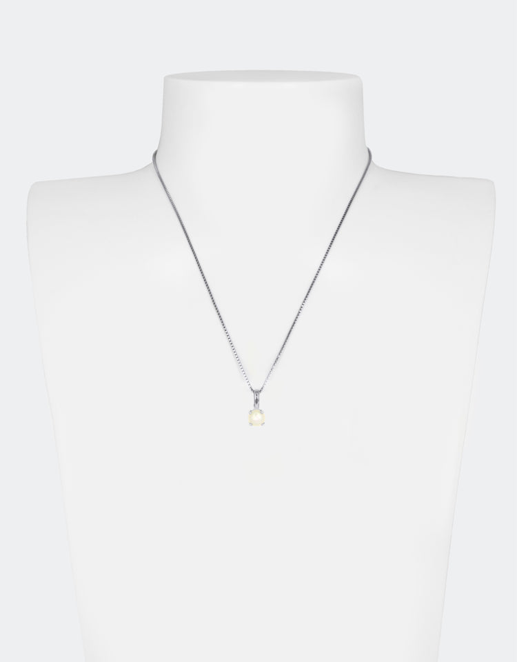 White Pearl/ Silver