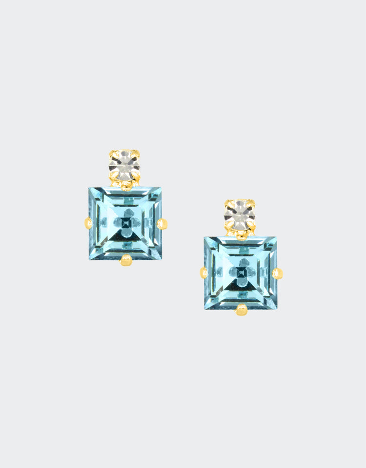 Aquamarine/ Gold