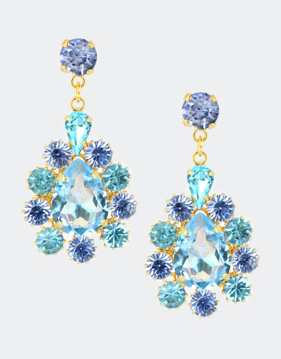 Aquamarine/ Gold