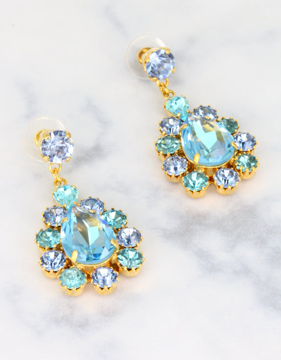 Aquamarine/ Gold