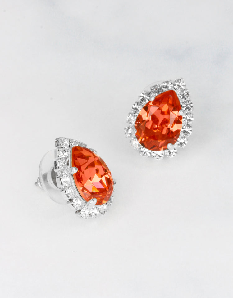 Padparadscha/ Silver