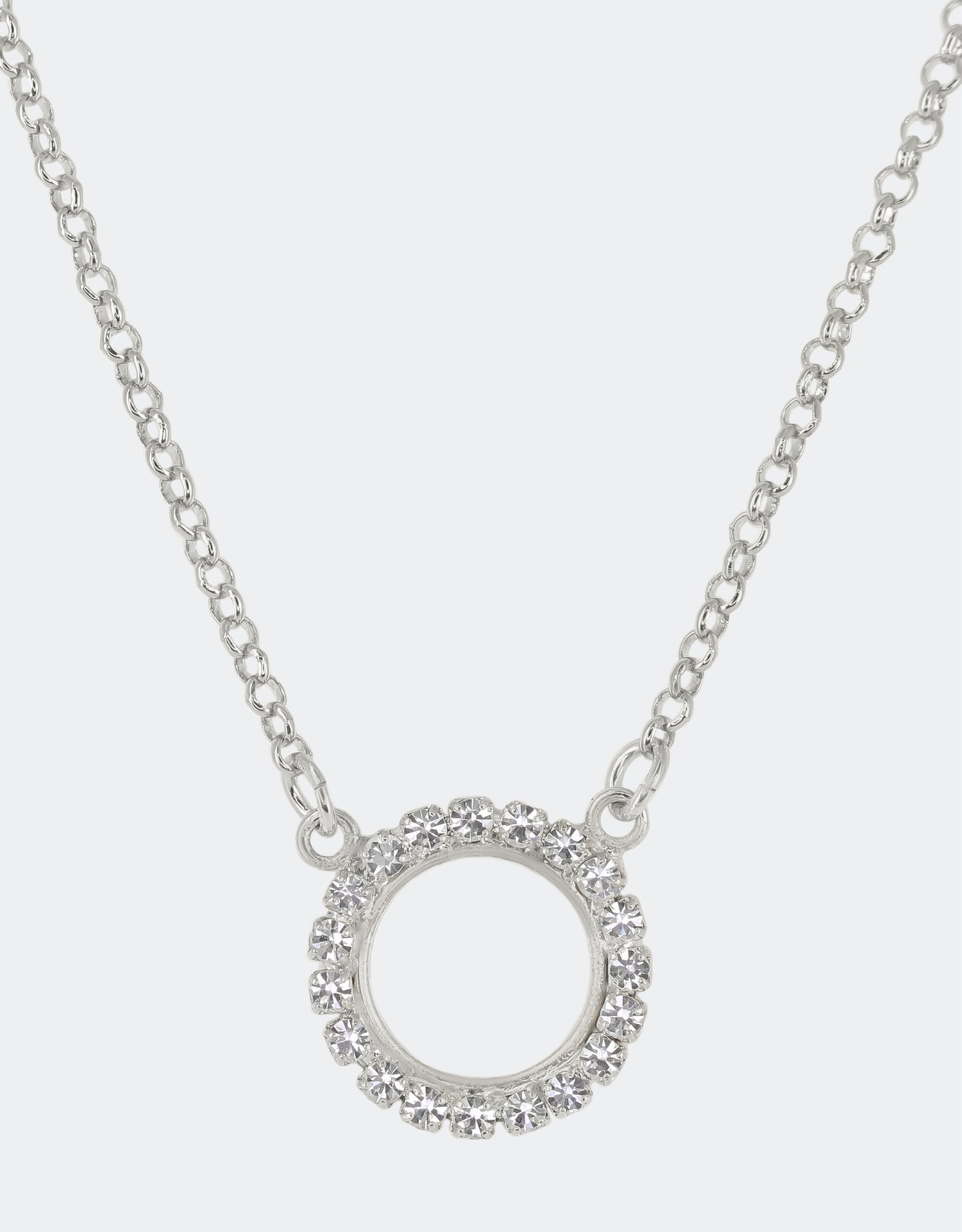 Crystal/ Silver