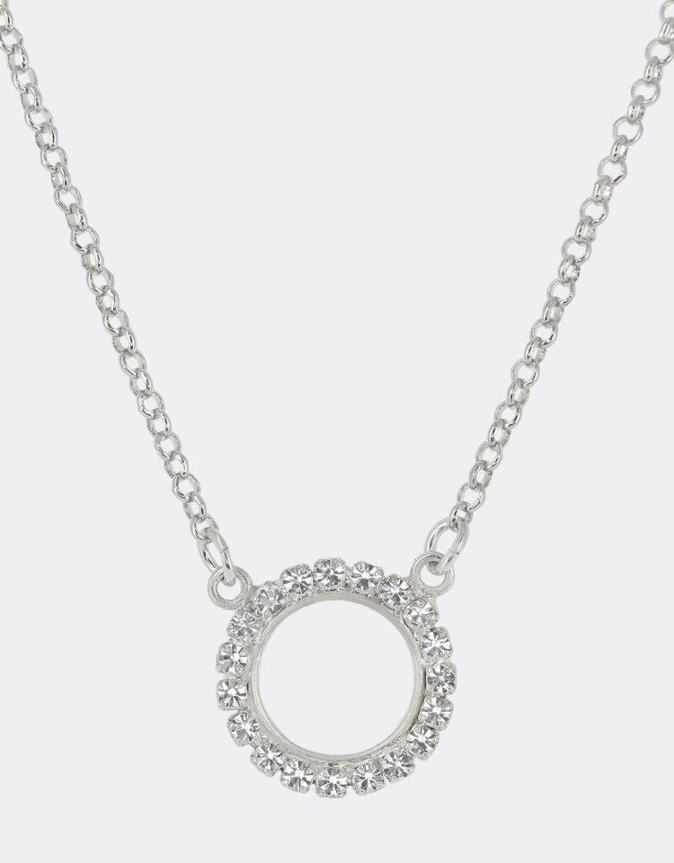 Crystal/ Silver