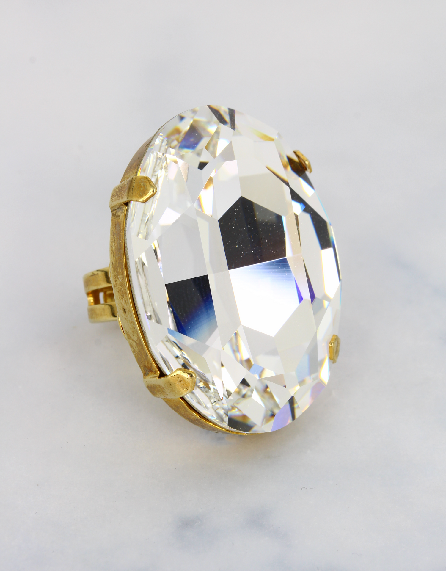 Crystal/ Silver