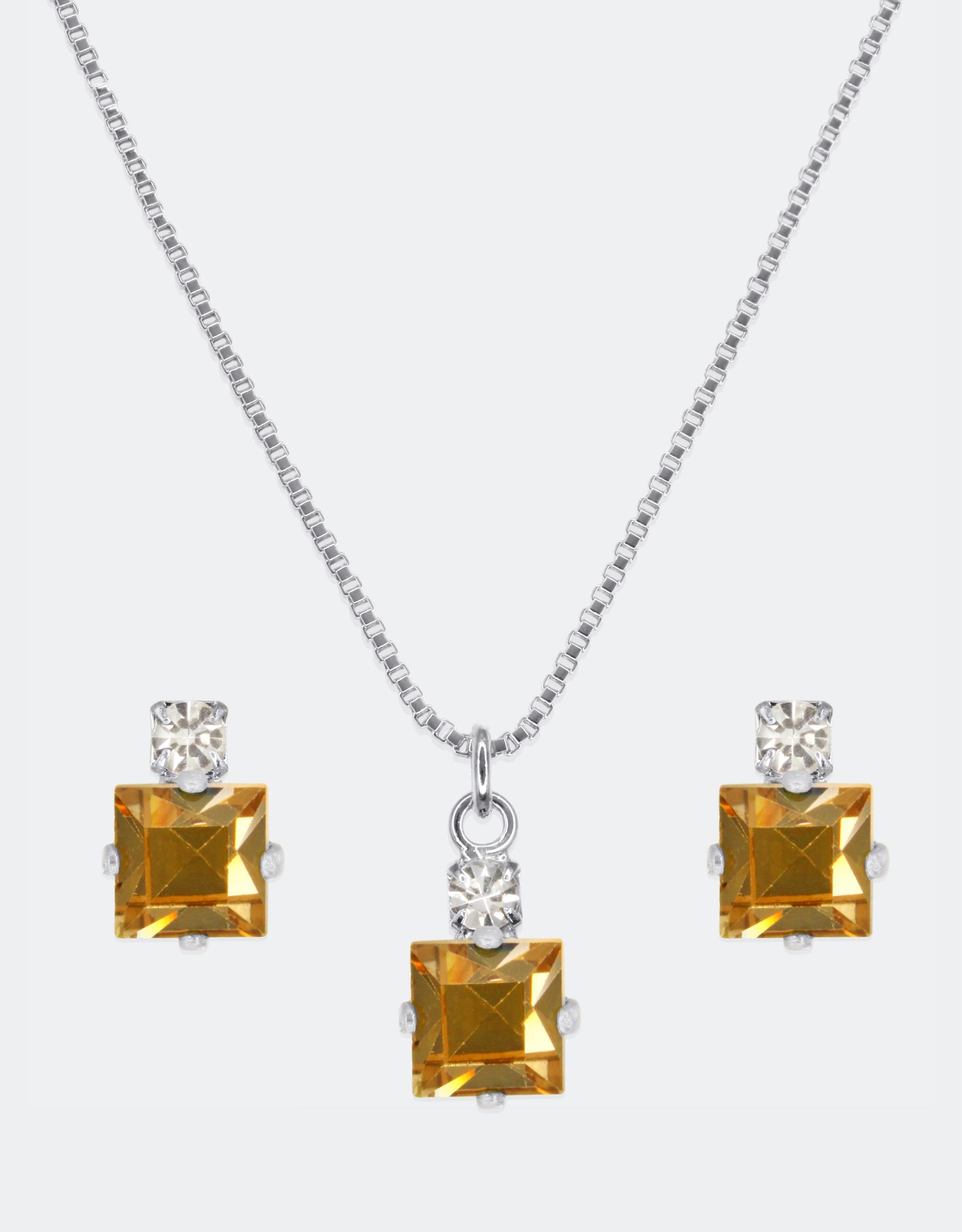 Topaz/ Silver