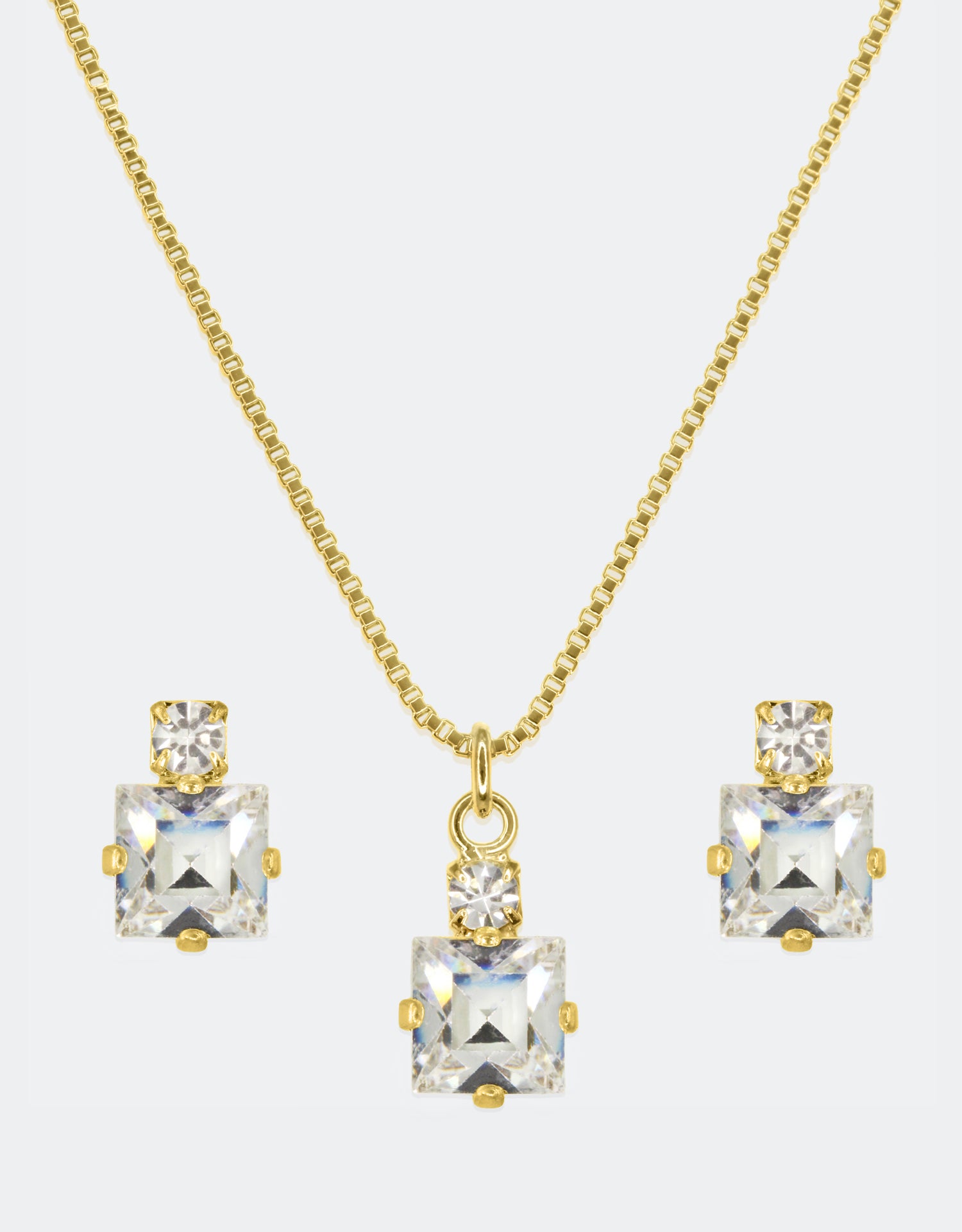 Crystal/ Gold