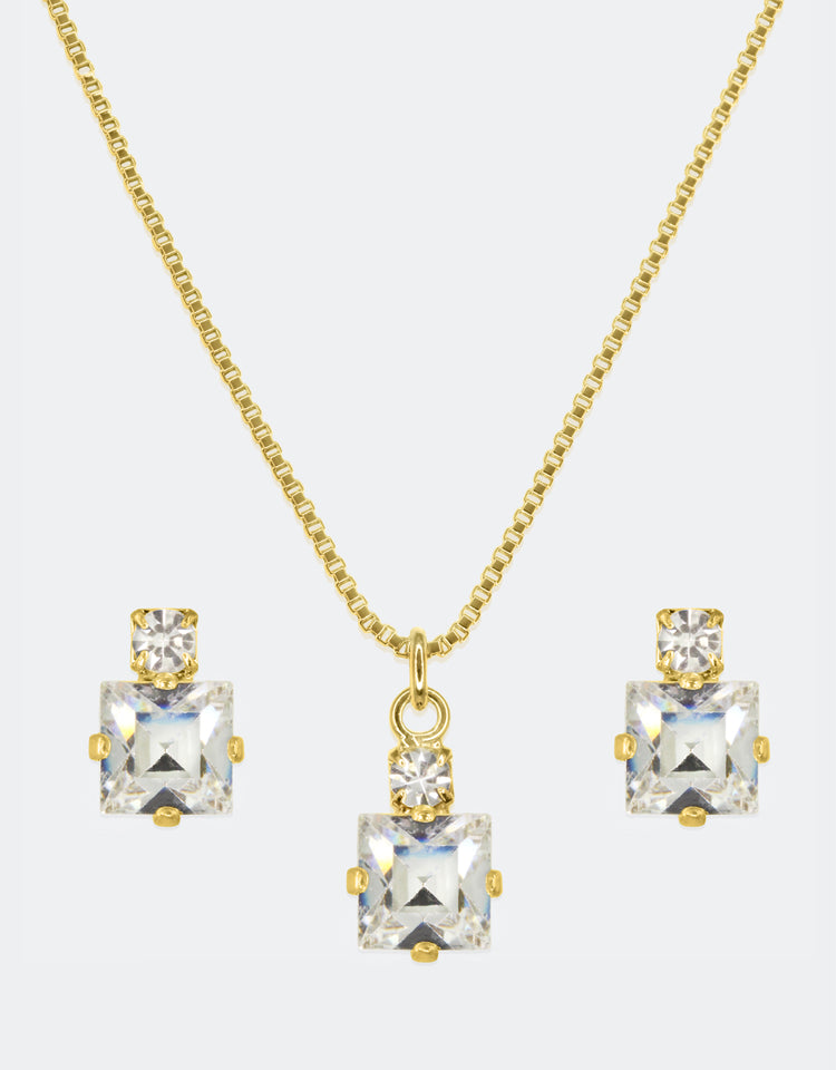 Crystal/ Gold