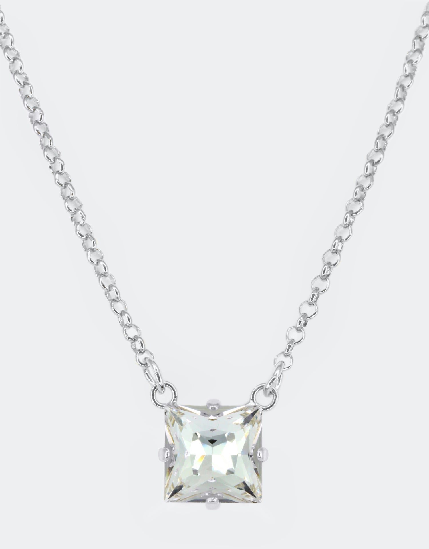 Crystal/ Silver