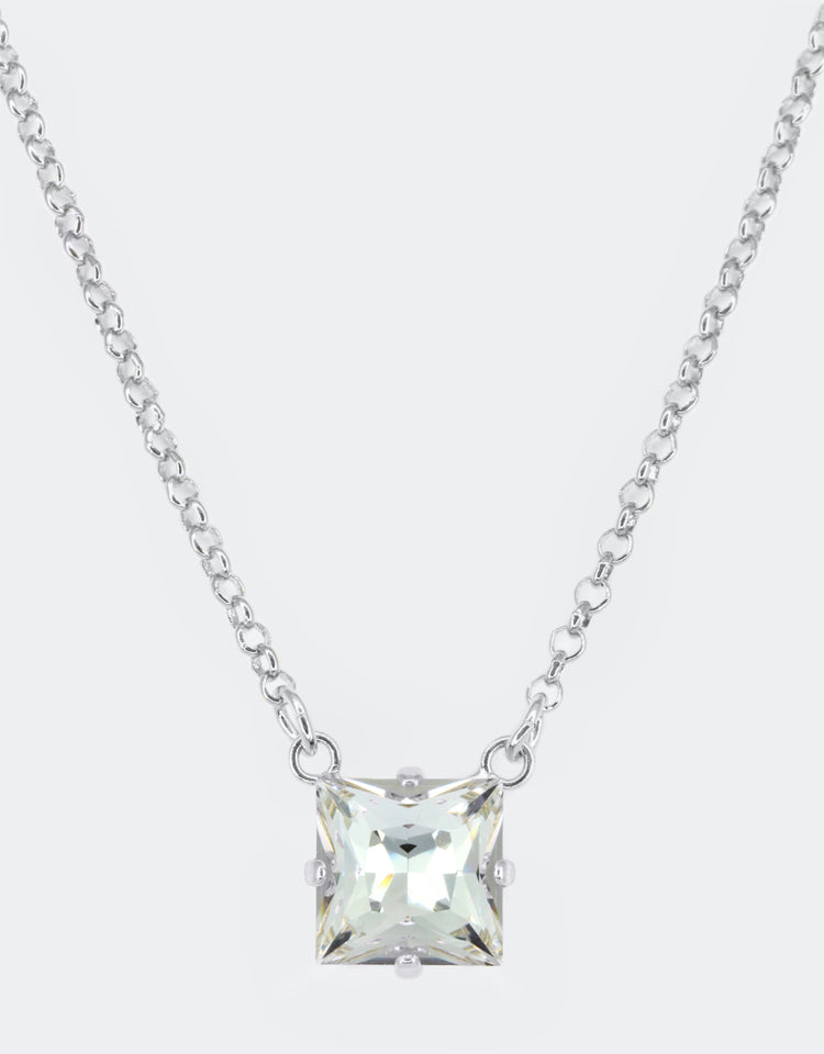 Crystal/ Silver