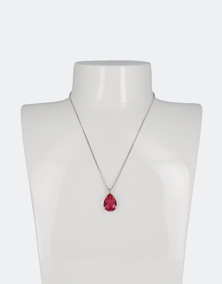 Fuchsia/ Silver
