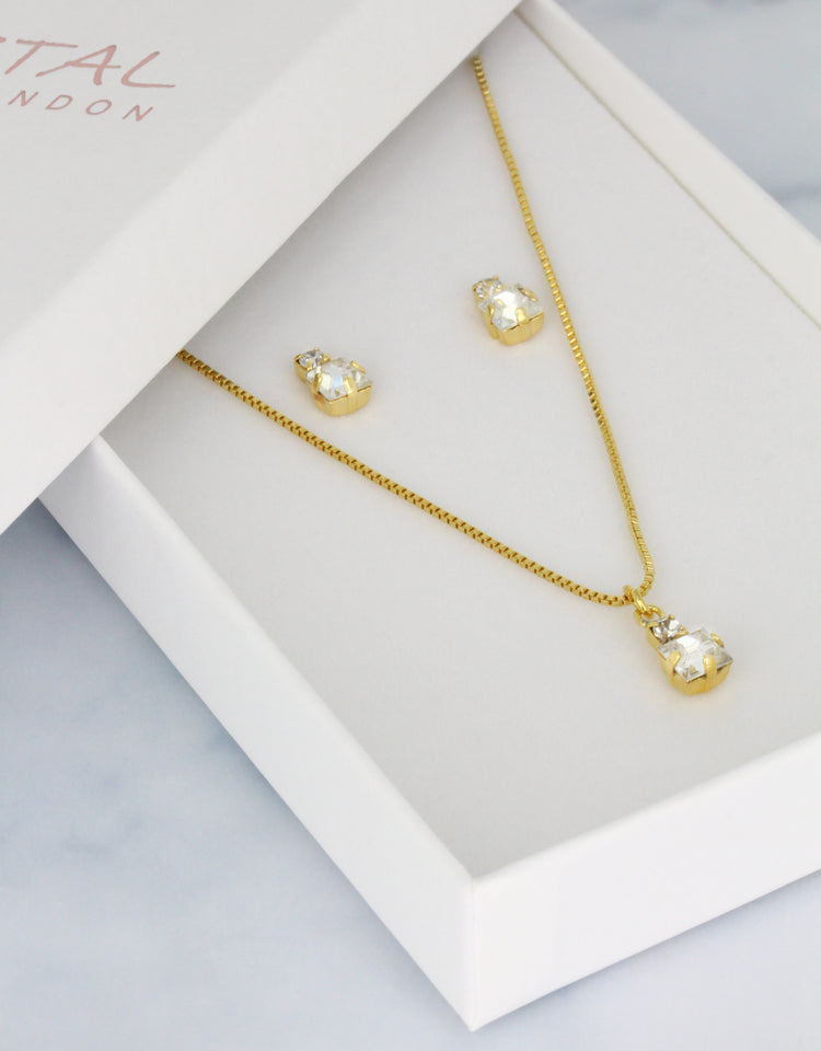 Crystal/ Gold