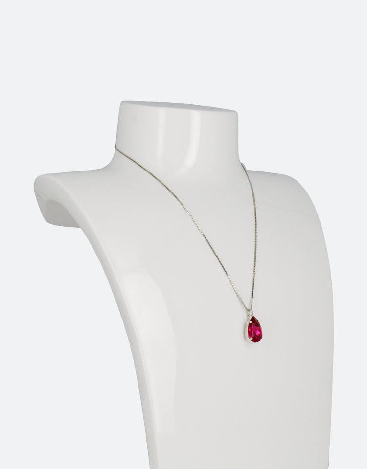 Fuchsia/ Silver