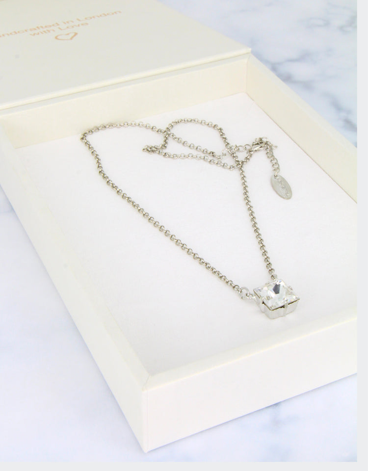Crystal/ Silver