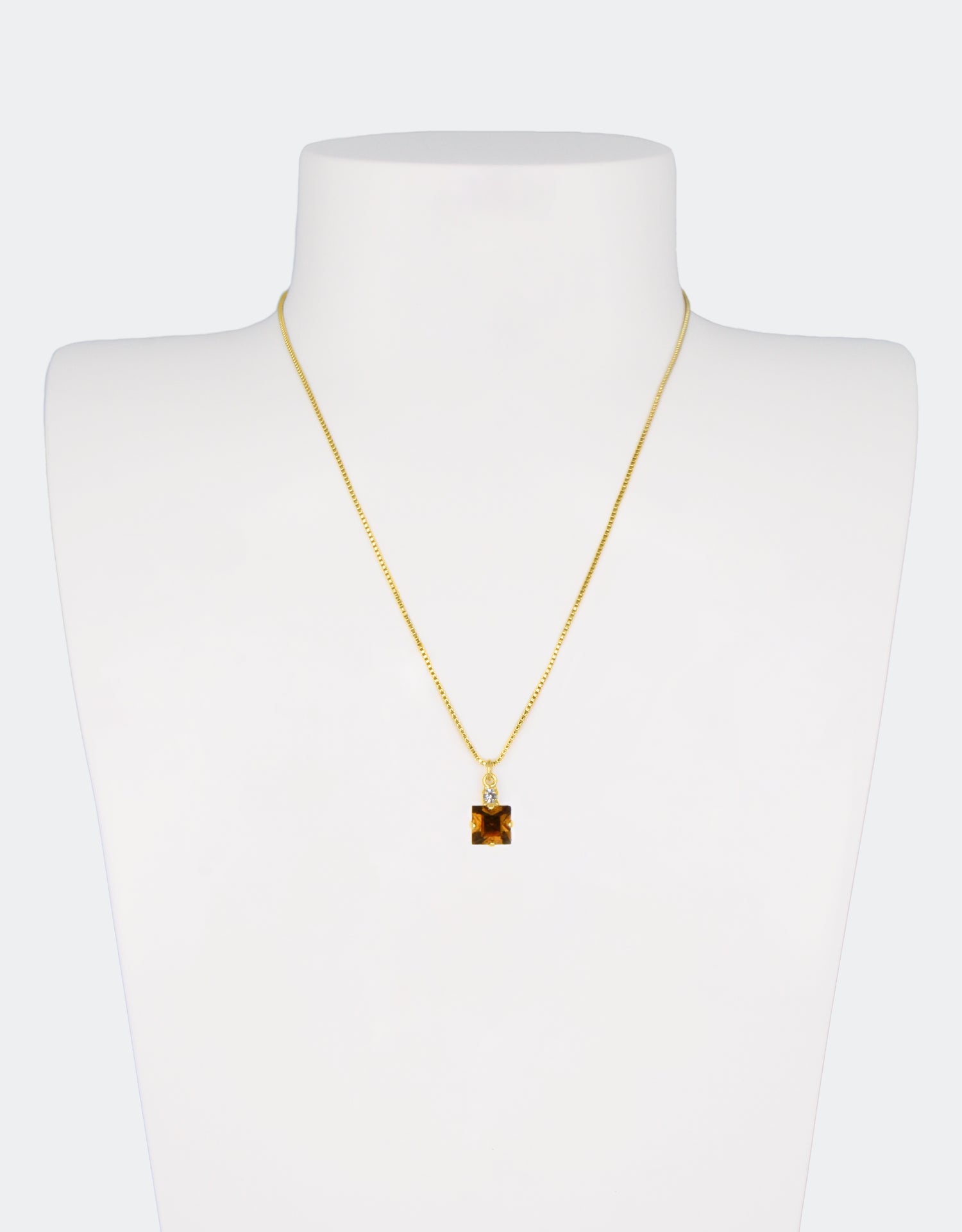 Smoked Topaz/ Gold