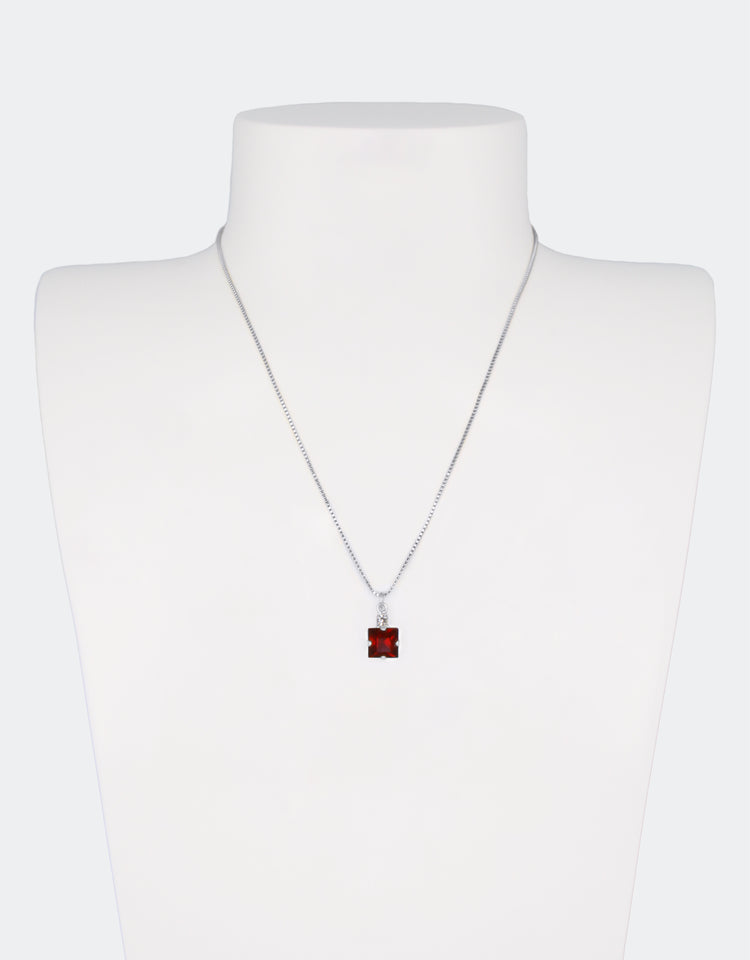 Siam Ruby/ Silver