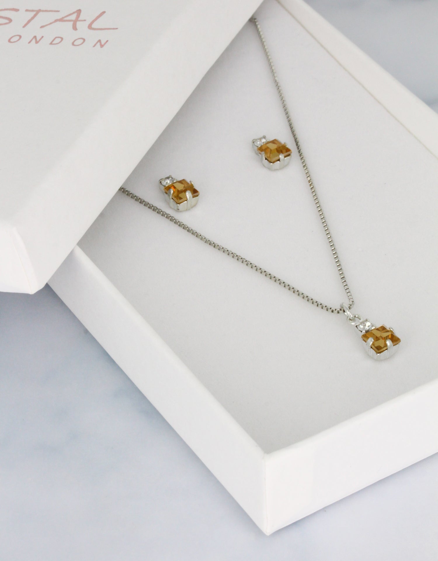 Topaz/ Silver