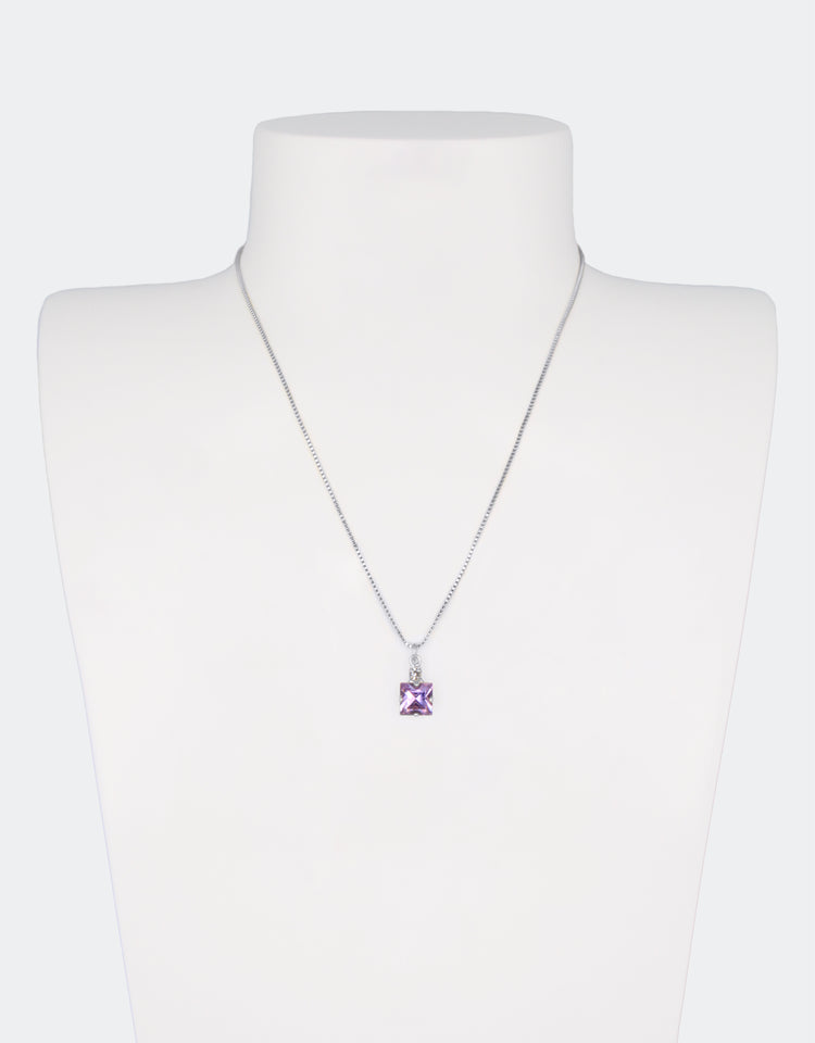 Violet/ Silver