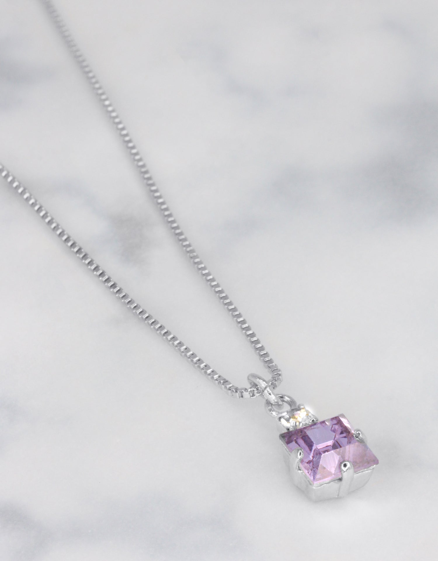 Violet/ Silver