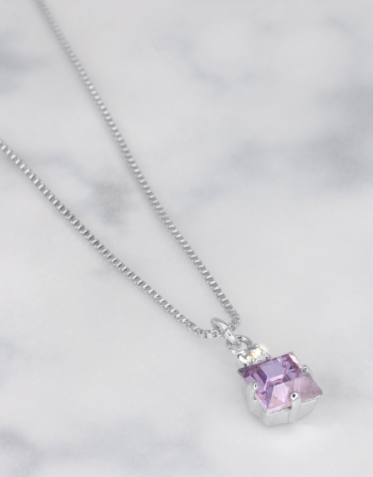 Violet/ Silver
