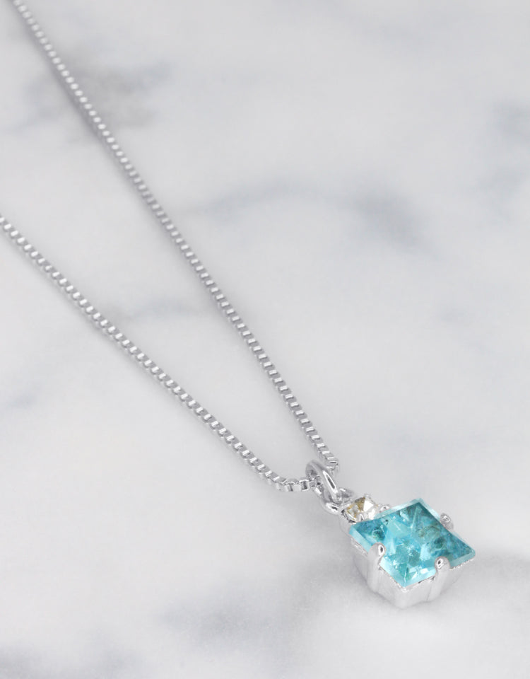 Aquamarine/ Silver