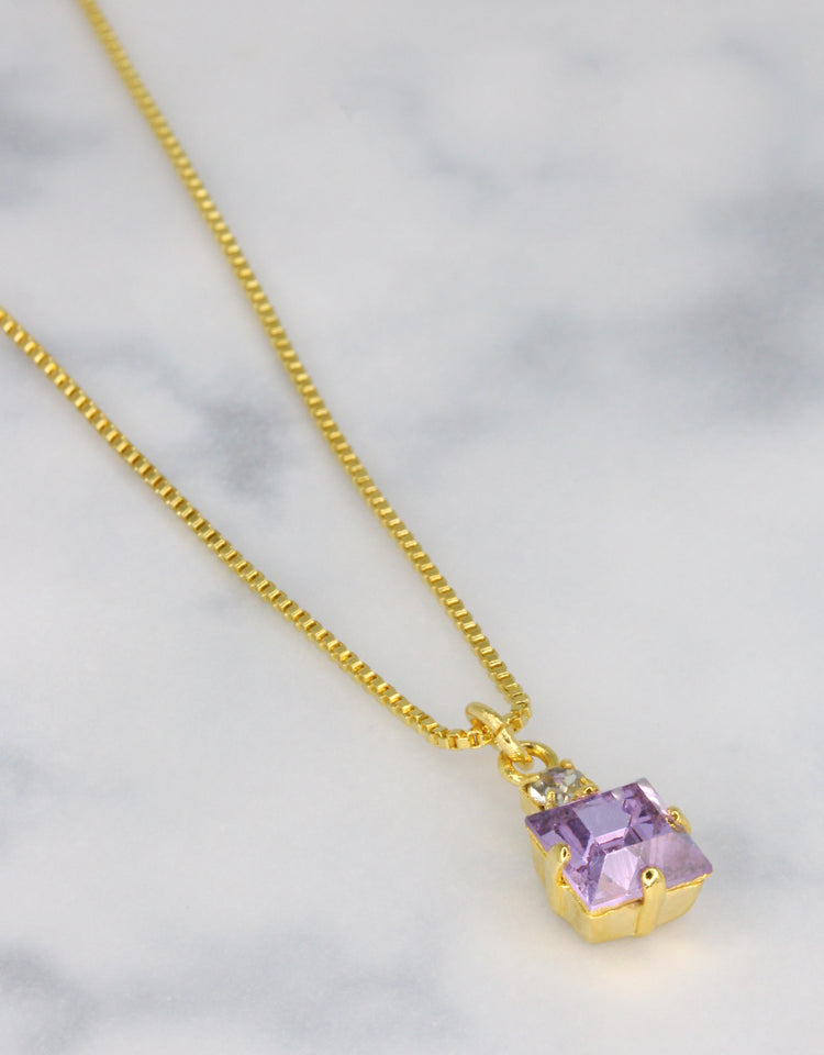 Violet/ Gold