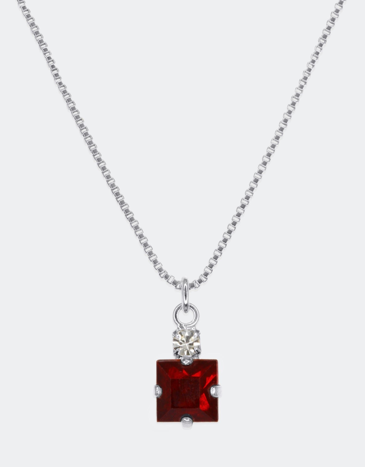 Siam Ruby/ Silver