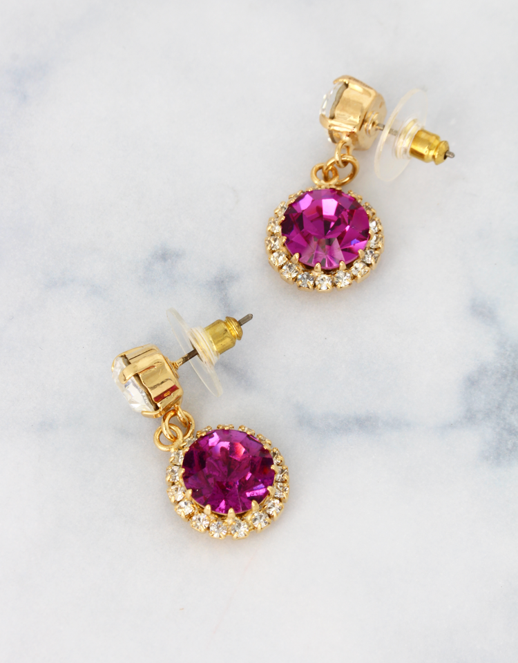 Fuchsia/ Gold