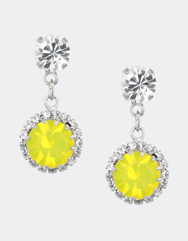 Yellow Opal/ Silver