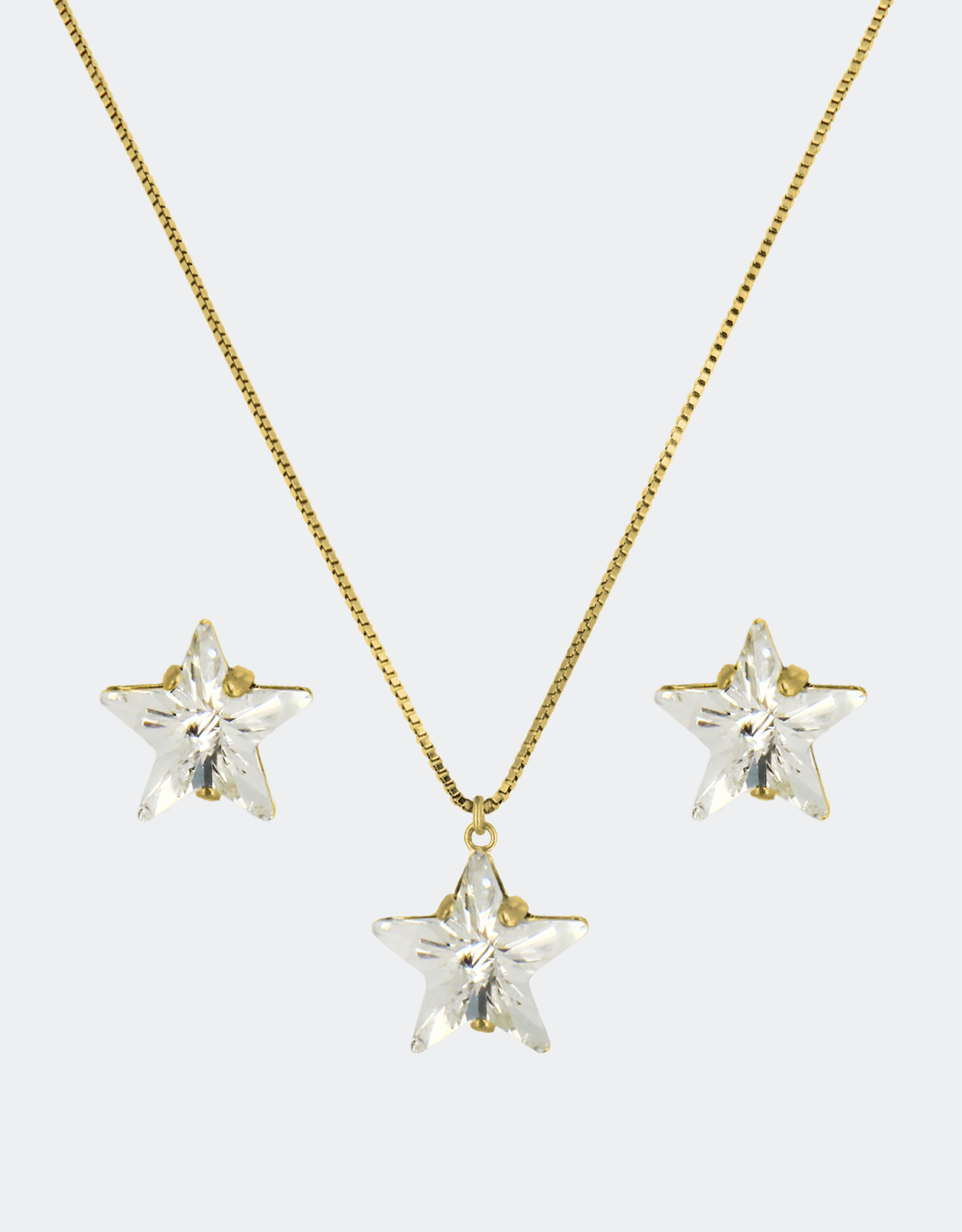 Crystal/ Silver
