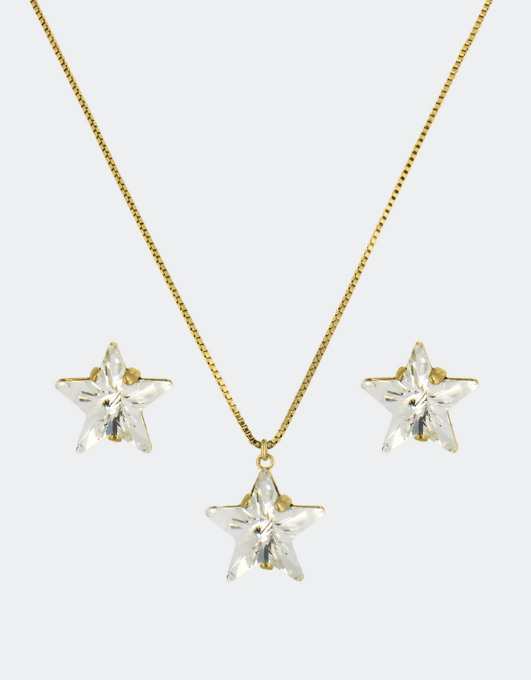Crystal/ Silver