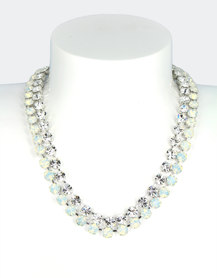 White Opal/ Silver