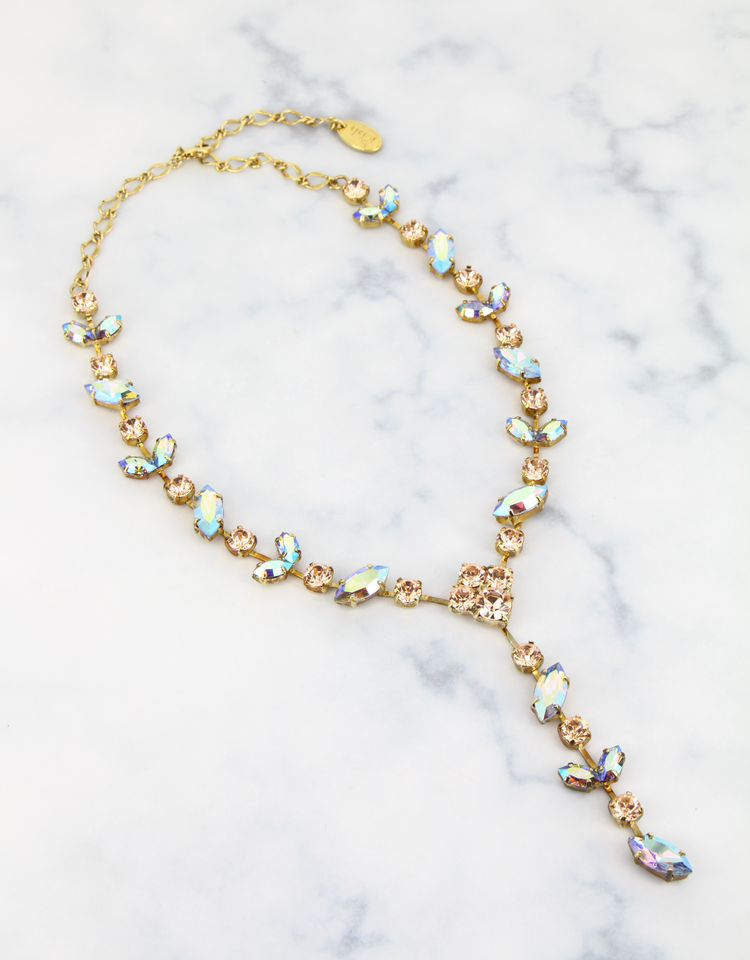 Blue AB/ Gold