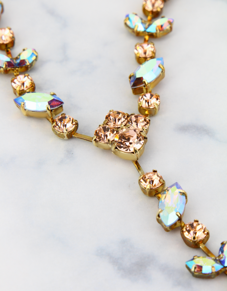 Blue AB/ Gold